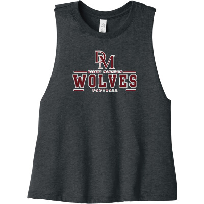 Bella+Canvas Women’s Racerback Cropped Tank