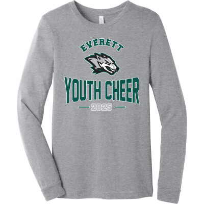 Bella+Canvas Unisex Heather CVC Long Sleeve Tee