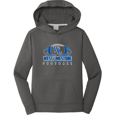 Youth Performance Fleece Pullover Hooded Sweatshirt