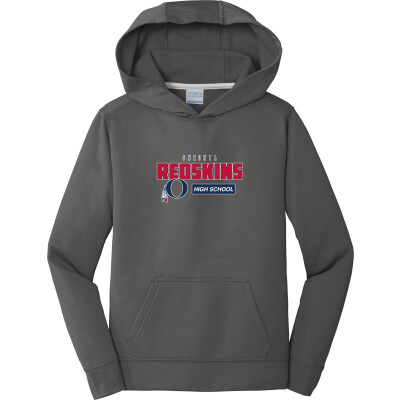 Youth Performance Fleece Pullover Hooded Sweatshirt