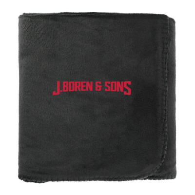 100% Recycled PET Fleece Blanket with RPET Pouch