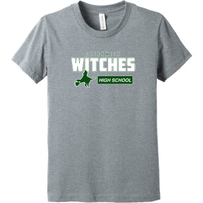 Bella+Canvas Youth Heather CVC Tee