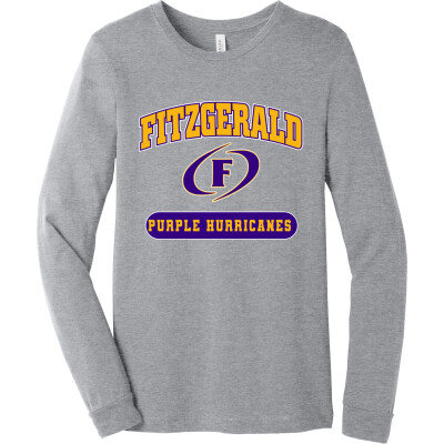 Bella+Canvas Unisex Heather CVC Long Sleeve Tee