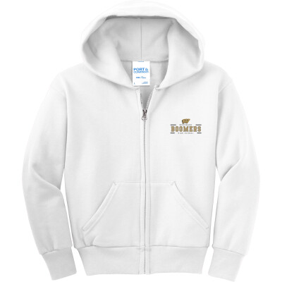 Youth Core Fleece Full-Zip Hooded Sweatshirt