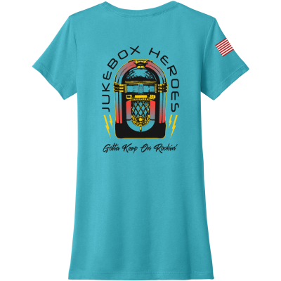 JukeBox Heroes Full Name Front "The Blues" Women’s Lightweight T-Shirt