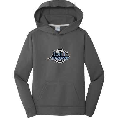 Youth Performance Fleece Pullover Hooded Sweatshirt
