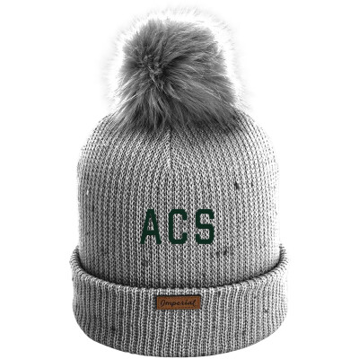 Imperial Montage Pom Cuffed Beanie - 6014 (Embroidery)