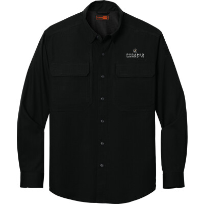 Cornerstone Long Sleeve Select Tactical Shirt (EMB)