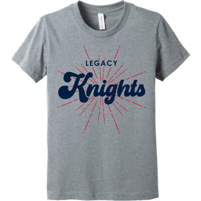 Youth Heather CVC Short Sleeve Tee