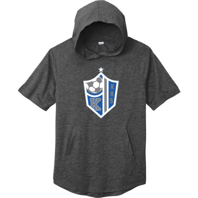 Tri-Blend Wicking Short Sleeve Hoodie