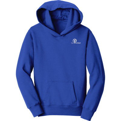 Port & Co™ Youth Fan Favorite™ Fleece Pullover Hooded Sweatshirt