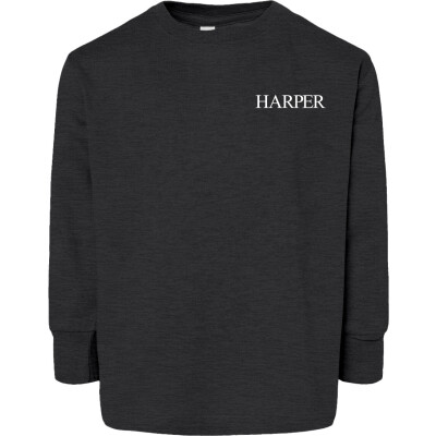 RABBIT SKINS Toddler Long Sleeve Tee (DTF)