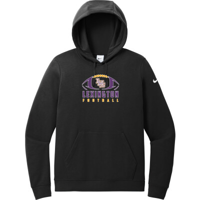 Nike Women's Club Fleece Sleeve Swoosh Pullover Hoodie