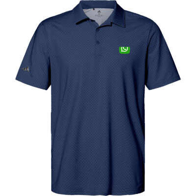 ADIDAS Men's Diamond Dot Print Polo (EMB)