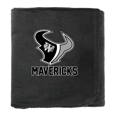 100% Recycled PET Fleece Blanket with RPET Pouch