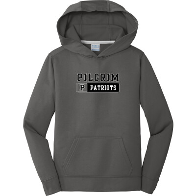 Youth Performance Fleece Pullover Hooded Sweatshirt