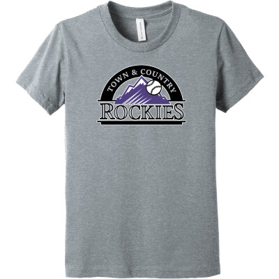 Bella+Canvas Youth Heather CVC Tee