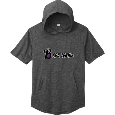 Tri-Blend Wicking Short Sleeve Hoodie