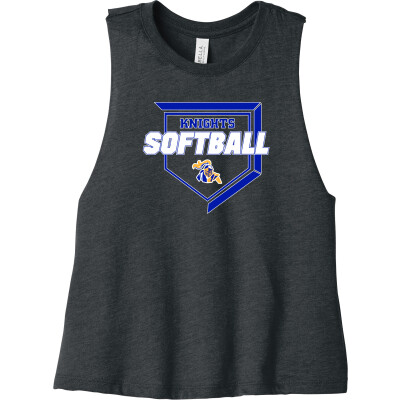 Bella+Canvas Women’s Racerback Cropped Tank