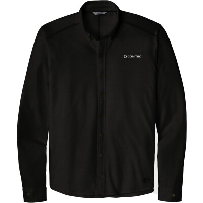 OGIO Code Stretch Long Sleeve Button-Up