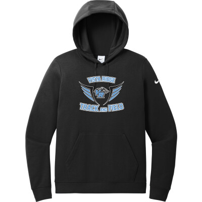 Nike Women's Club Fleece Sleeve Swoosh Pullover Hoodie