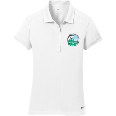 NIKE Women's Dri-FIT Solid Icon Pique Modern Fit Polo