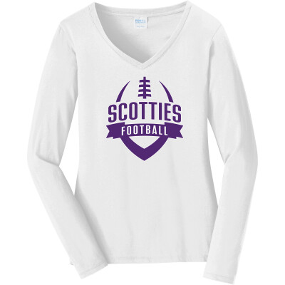 Women's Long Sleeve Fan Favorite V-Neck Tee