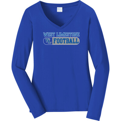 Women's Long Sleeve Fan Favorite V-Neck Tee