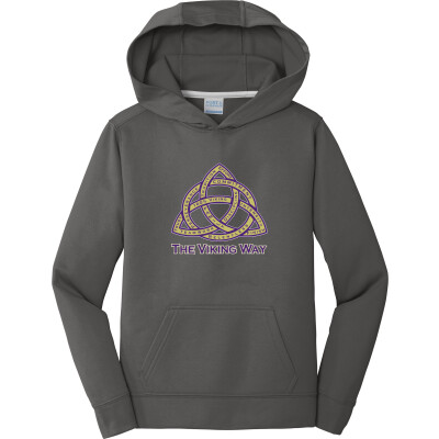 Youth Performance Fleece Pullover Hooded Sweatshirt