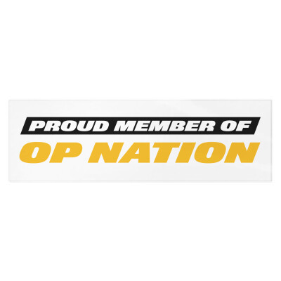Proud Member of OPNation Bumper Sticker 3x10