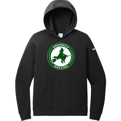 Nike Women's Club Fleece Sleeve Swoosh Pullover Hoodie