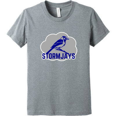 Bella+Canvas Youth Heather CVC Tee