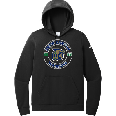 Nike Women's Club Fleece Sleeve Swoosh Pullover Hoodie