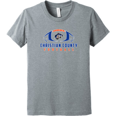 Bella+Canvas Youth Heather CVC Tee