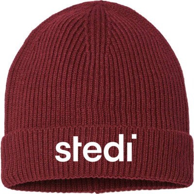 Fine Rib Cuff Beanie