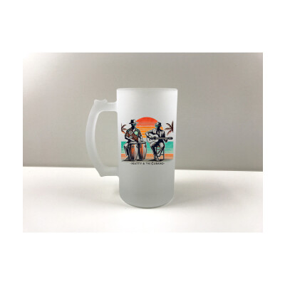 Glass Beer Stein