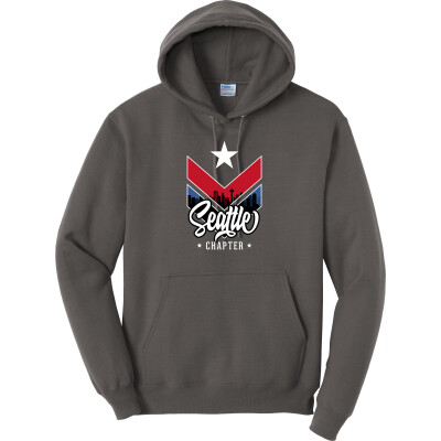Seattle Core Fleece Pullover Hooded Sweatshirt