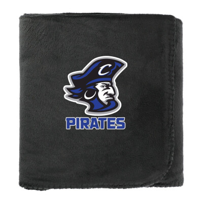 100% Recycled PET Fleece Blanket with RPET Pouch