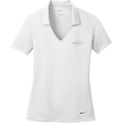 Embroidered Nike Women's Dri-FIT Vertical Mesh Polo