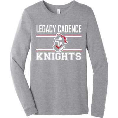 Unisex Heather CVC Long Sleeve Tee