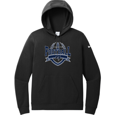 Nike Women's Club Fleece Sleeve Swoosh Pullover Hoodie