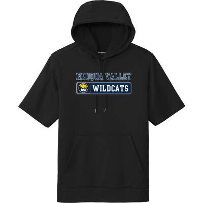 Performance Fleece Short-Sleeve Hooded Pullover