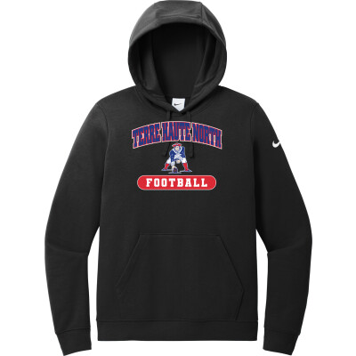 Nike Women's Club Fleece Sleeve Swoosh Pullover Hoodie