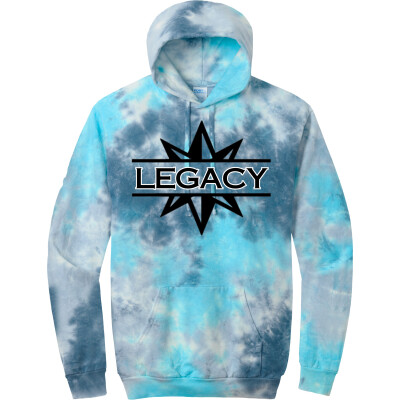 Crystal Tie-Dye Pullover Hoodie