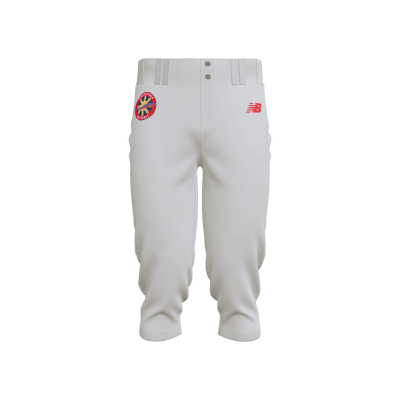New Balance Adult 3000 Sublimated Athletic Knicker Baseball Pant - Grey