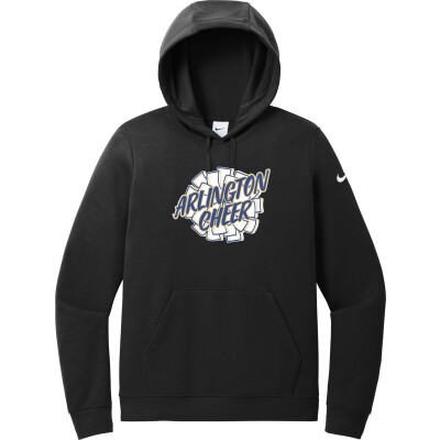 Nike Women's Club Fleece Sleeve Swoosh Pullover Hoodie