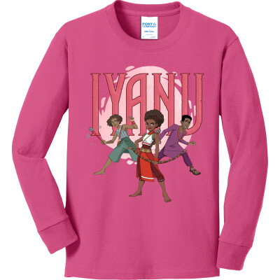 Iyanu & Team Chosen Youth Long Sleeve Cotton Tee