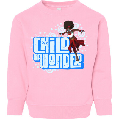 Iyanu Divine Powers Toddler Fleece Crewneck Sweatshirt
