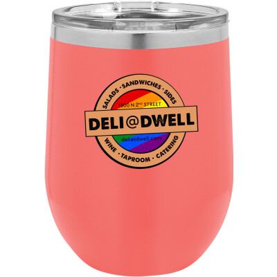 12oz Stemless Wine Glass