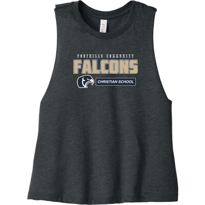 Bella+Canvas Women’s Racerback Cropped Tank